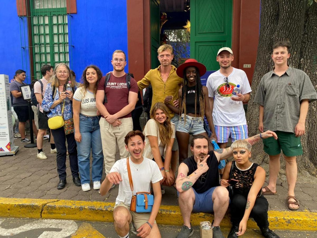 Barrio Downtown Mexico City Hostel Eksteriør bilde