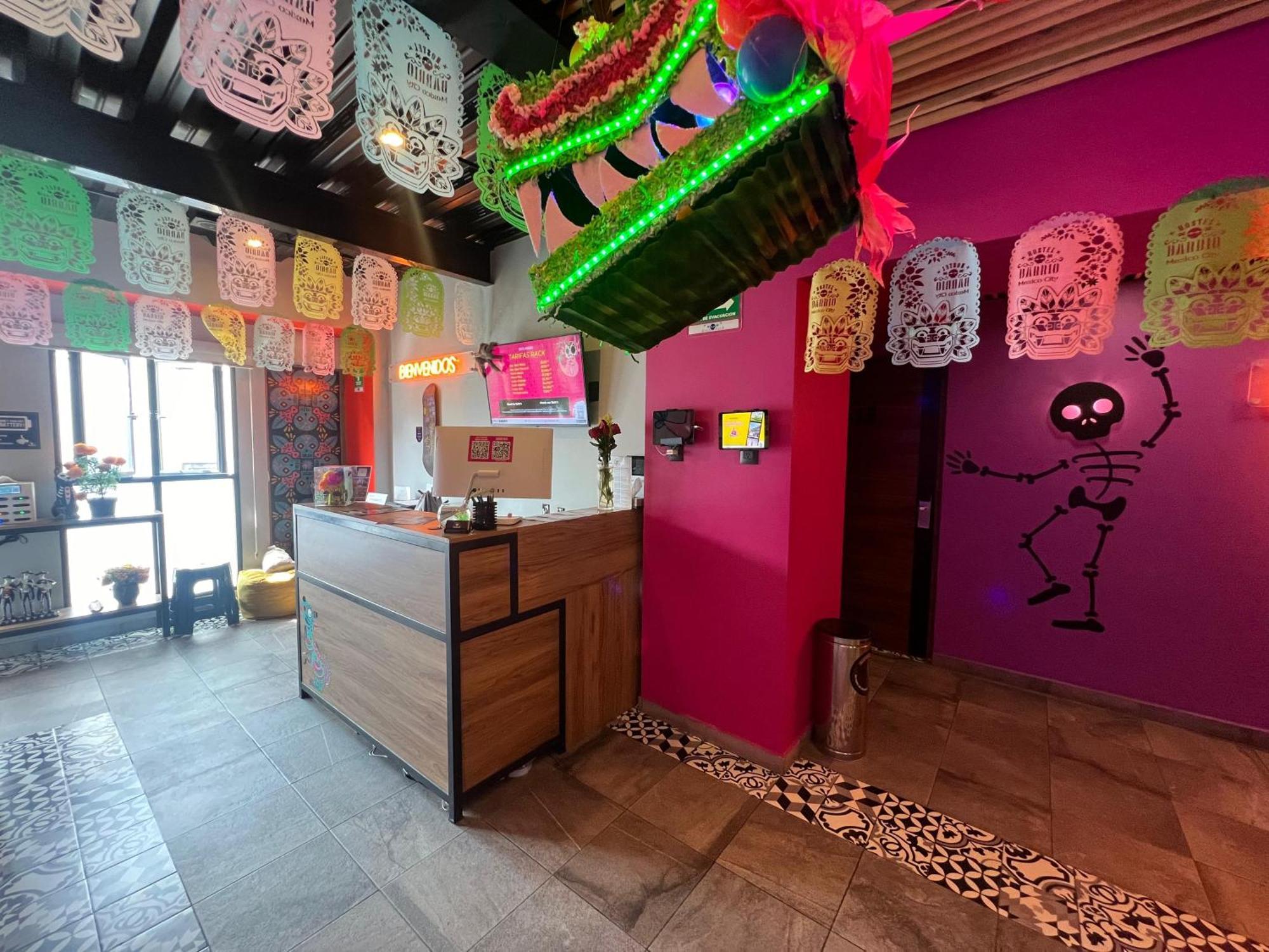 Barrio Downtown Mexico City Hostel Eksteriør bilde