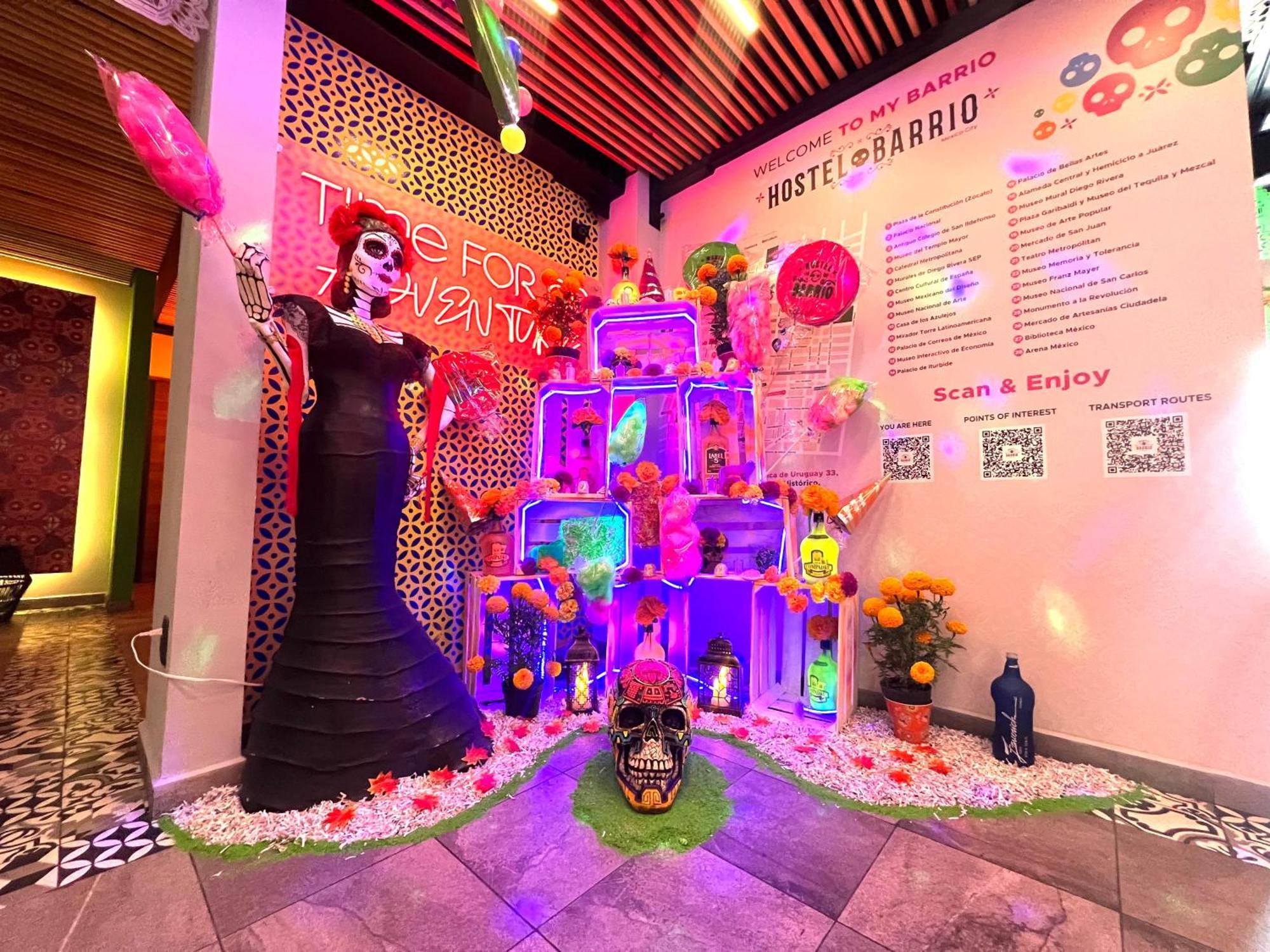 Barrio Downtown Mexico City Hostel Eksteriør bilde